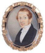 Early 19th century Brit. School portrait miniature