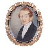 Early 19th century Brit. School portrait miniature