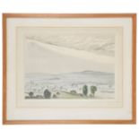 Dame Laura Knight R.A., R.W.S(Brit., 1877-1970) 'Misty landscape'