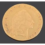 Denmark Frederick V gold ducat 12 Mark, 1758