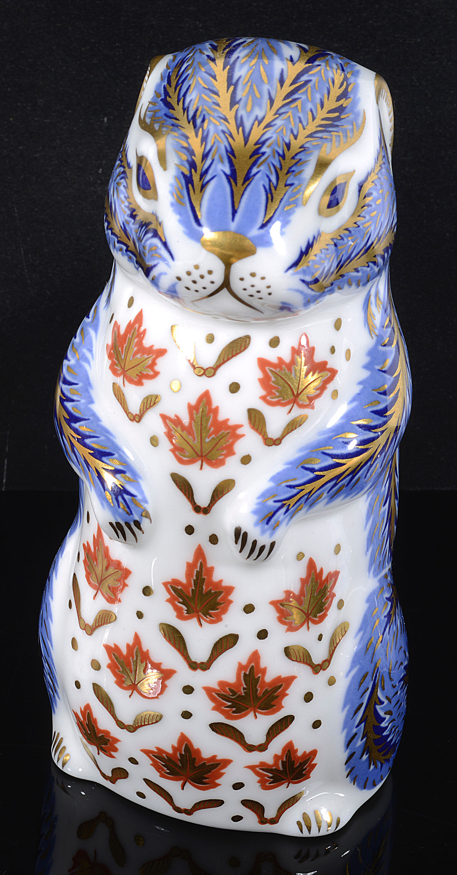 A collection of nine Royal Crown Derby Imari animal paper weights - Image 5 of 7