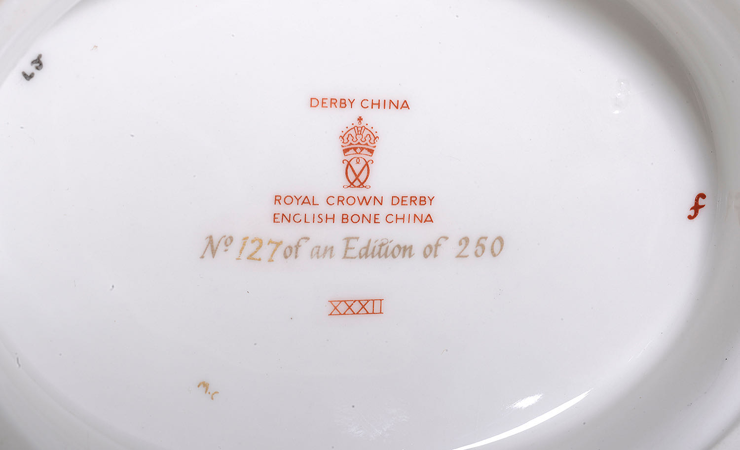 Royal Crown Derby bone china Prince of Wales investiture commemorative, 196, limited ed 127/250 - Image 3 of 4