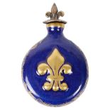 An early 20th century Fr. porcelain scent bottle