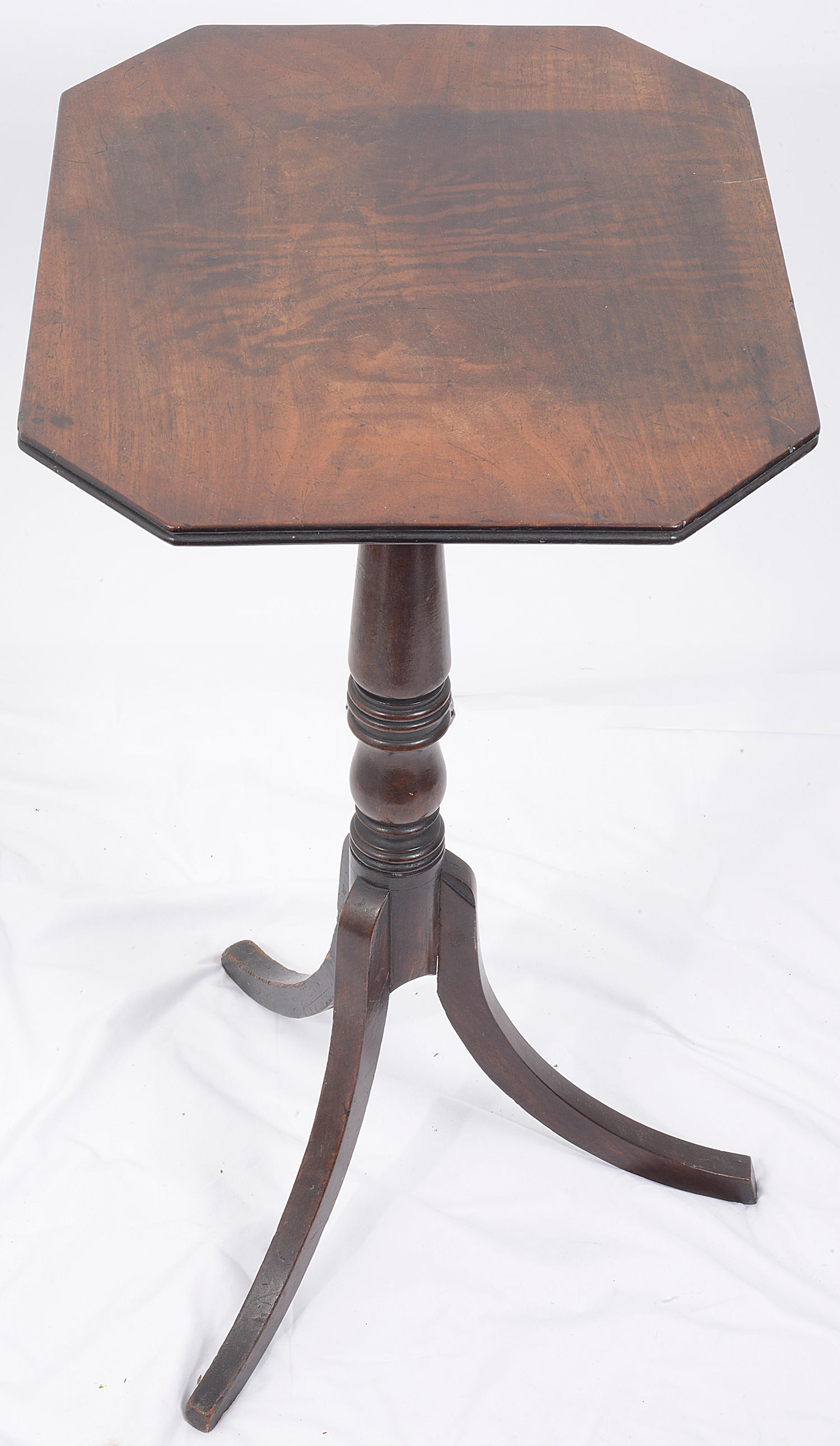 A Regency mahogany tripod wine table, - Image 2 of 3