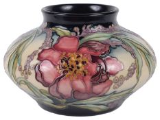 A limited edition modern Moorcroft Pottery 'Woodstock' vase designed by Kerry Goodwin 98/300