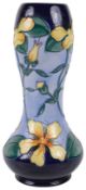 A modern Moorcroft Pottery 'Hypericum' trial vase designed by Rachel Bishop