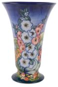 A modern Moorcroft Pottery 'England' trial vase designed by Rachel Bishop