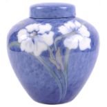 A Royal Copenhagen porcelain ginger jar and cover