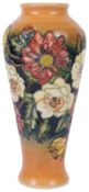 A modern Moorcroft Pottery Collectors Club 'Victoriana' vase designed by Emma Bossuns