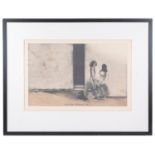 Tom Dillson (20th century) etching with aquatint, signed