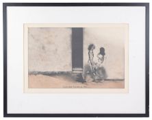 Tom Dillson (20th century) etching with aquatint, signed