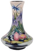 A modern limited edition Moorcroft Pottery vase designed by Rachel Bishop 39/40