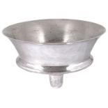 A modern Mexican silver footed bowl,