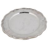 A 20th century Italian .800 silver serving plate