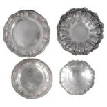 Four early 20th century pieces of Italian .800 silver