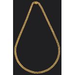 A heavy Continental gold neck chain