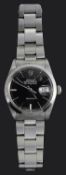 Rolex Oyster-Perpetual Air King Date Precision stainless steel wristwatch, 1960's