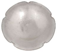 An early 20th century Italian .800 silver shallow bowl