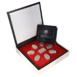 'The Guards Regiments' limited edition silver box collection