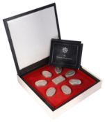 'The Guards Regiments' limited edition silver box collection