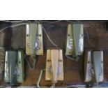 FIVE VARIOUS VINTAGE 1970s TRIM PHONES