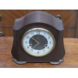 SMITHS WOODEN MANTEL CLOCK