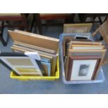 LARGE QUANTITY OF VARIOUS PICTURES, PRINTS AND FRAMES, ETC.