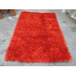 MODERN 'COOL' SHAG PILE RUG,