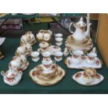 PARCEL OF ROYAL ALBERT OLD COUNTRY ROSES TEAWARE,