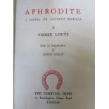 LIMITED EDITION VOLUME- APHRODITE, A NOVEL OF ANCIENT MORALS BY SHANE LESLIE,