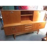 G PLAN STYLE TEAK WALL UNIT