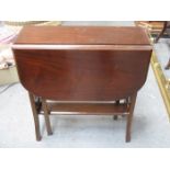 MAHOGANY DROP LEAF SUTHERLAND TABLE