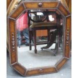 BEVELLED OCTAGONAL WALL MIRROR