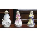 SET OF THREE ROYAL DOULTON LIMITED EDITION NSPCC FIGURES- HOPE,