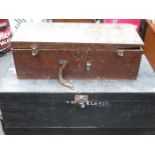 TWO VINTAGE TOOL CHEST