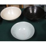 THREE VARIOUS ORIENTAL BOWLS