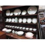 QUANTITY OF FITZ & FLOYD RENAISSANCE DINNERWARE,