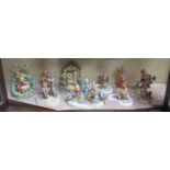 COLLECTION OF VARIOUS HUMMEL FIGURES,