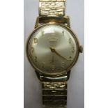 9ct GOLD ROAMER WRISTWATCH