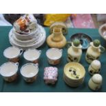 SUNDRY CERAMICS INCLUDING FLORAL TEAWARE ETC...