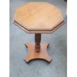 REPRODUCTION GILDED WINE TABLE ON QUADRAFOIL SUPPORTS