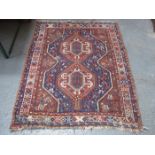 DECORATIVE MIDDLE EASTERN STYLE FLOOR RUG,