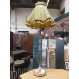 ONYX STANDARD LAMP AND SHADE