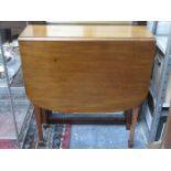 MAHOGANY DROP LEAF SUTHERLAND TABLE