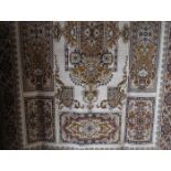 AMBASSADOR DECORATIVE BROWN FLOOR RUG,