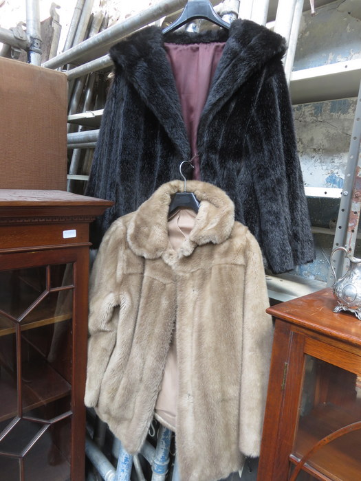 TWO FUR COATS