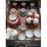 QUANTITY OF PART TEA SETS INCLUDING LIMOGES