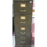 FOUR DRAWER METAL FILING CABINET