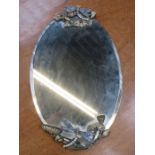 RENNIE MCINTOSH STYLE MODERN OVAL WALL MIRROR