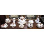 PARCEL OF ROYAL ALBERT OLD COUNTRY ROSES TEAWARE (SOME AT FAULT)